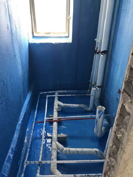 衛(wèi)生間防水施工效果